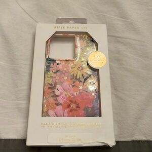 Rifle Paper phone case for IPhone 13 Pro.